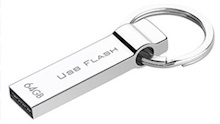 This USB Flash 2.0 64GB Waterproof Metal Pendrive Key Ring was available on Amazon for $12.67
