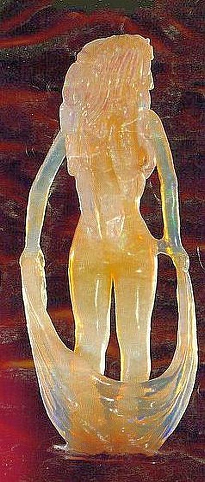 Opal Goddess Figure