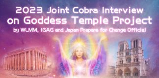 Interview Cobra/WLMM/IGAG/Prepare For Change Japon officiel sur le projet de Temple de la Déesse ( février 2023) Goddess Template Project interview