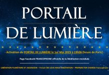 Activation du Portail de Lumière le 1er mai à 17h06 UTC ( 19h06 heure française d’été) Visuel de présentation - Page Facebook (1) (1)