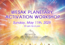 Synthèse officielle: Atelier d’Activation Planétaire de WESAK par Cobra à Taipei/Taiwan 11 Mai 2025(Lumière Emeraude, Ascension, Evènement, Cérémonie collective, Energies/Portail 2025…)