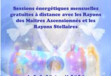 Sessions énergétiques gratuites du 1 au 3 Avril(+dates pour 2026)+Méditations de la Pleine Lune+Méditation pour 1 Intervention Physique pour la Libération planétaire…
