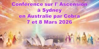 NOTES OFFICIELLES Conférence de Cobra sur l’Ascension à Sydney/Australie 7-8 Mars 2026(Iles de Lumière, Programme de l’Ascension, Cycles cosmiques, Ligne de Temps Dorée, Mantra de l’Ame, Code de Saint Germain, AAEA-M87, Nouveau Paradis/Nouvelle Terre, Lémurie, Divulgation et Premier Contact, Abondance, Accès à Agartha…)