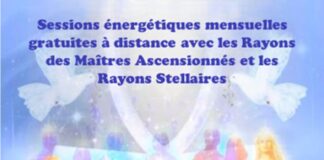 Sessions énergétiques gratuites du 30 Avril au 2 Mai(+dates pour 2026)+Méditations de la Pleine Lune+Méditation pour 1 Intervention Physique pour la Libération planétaire…