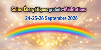 Soins Energétiques Gratuits du 25 au 26 Septembre(+Tableau des dates pour 2026)+Méditations de la Pleine Lune et pour la Paix…