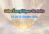 Soins Energétiques Gratuits du 23 au 25 octobre 2026(+Tableau des dates pour 2026)