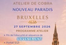 NOTES OFFICIELLES : Atelier«NOUVEAU PARADIS» de Cobra Bruxelles/Belgique Septembre 2026 (Lignes de Temps Positive/Négative, Union Européenne,Situation Planétaire, Activation Vortex de Bruxelles, fin de la souffrance…)